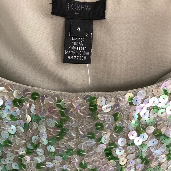 NWT J.CREW Sequined Cami - Picture 7 of 7